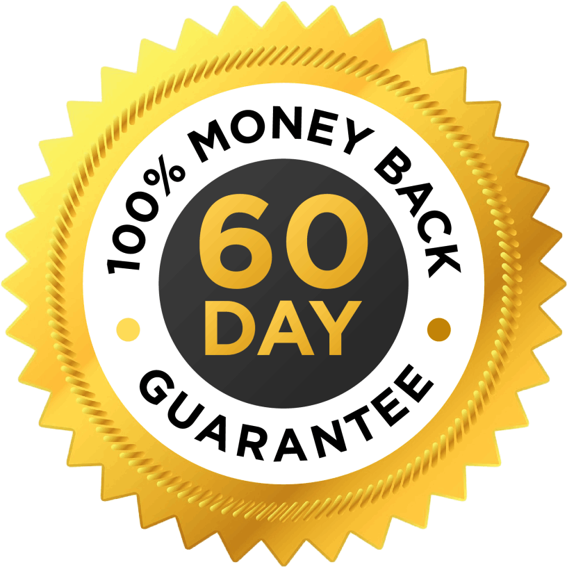 Vitahear Plus -60-day risk-free money-back guarantee badge