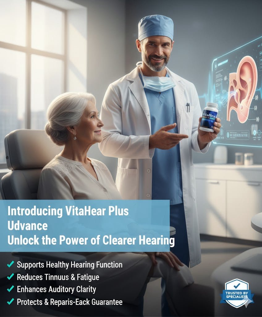 doctor-recommending-vitahear plus-bottle